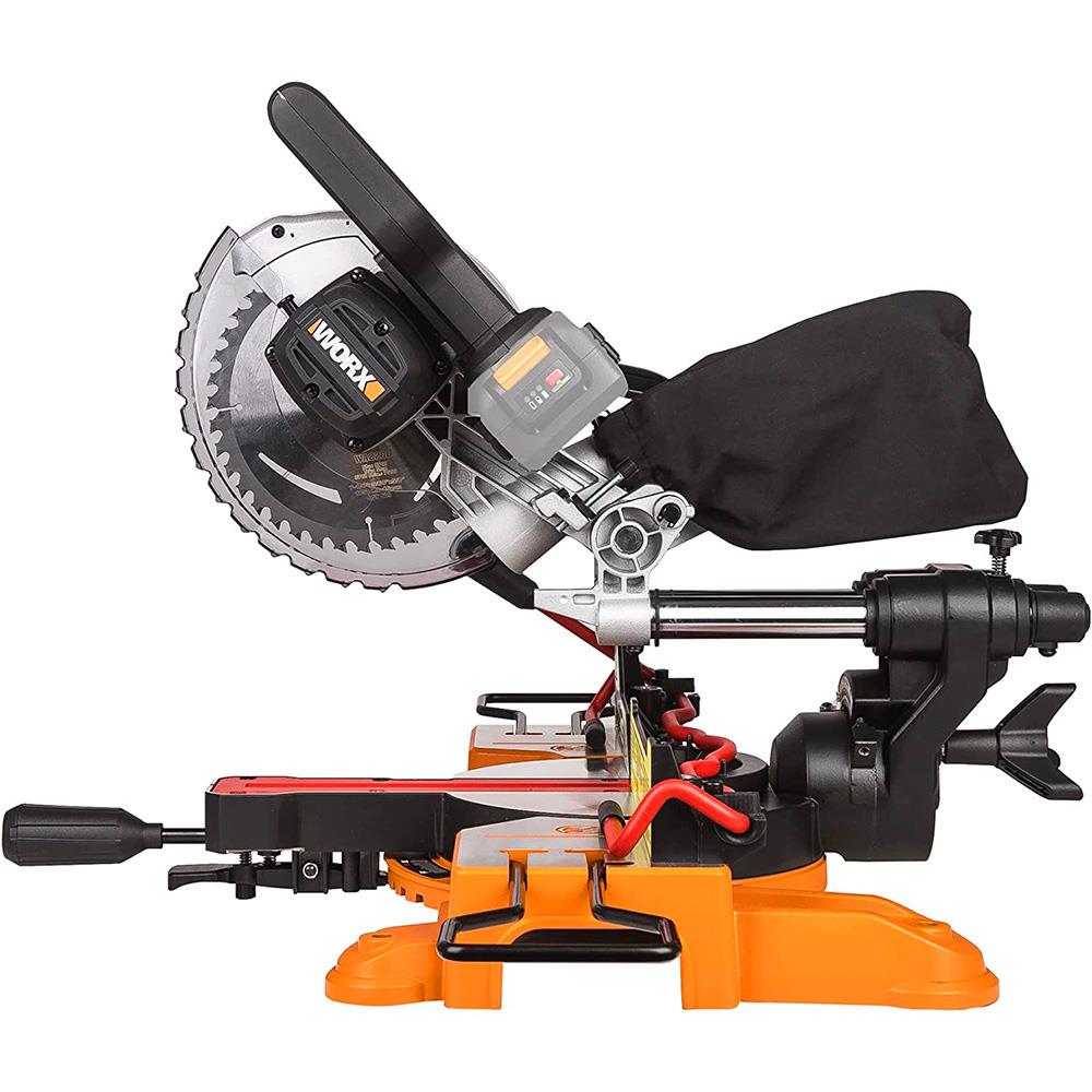 WORX WX845.9 20Volt 216MM Profesyonel Kızaklı Gönye Kesme (Akü Dahil Değildir) - Onivias