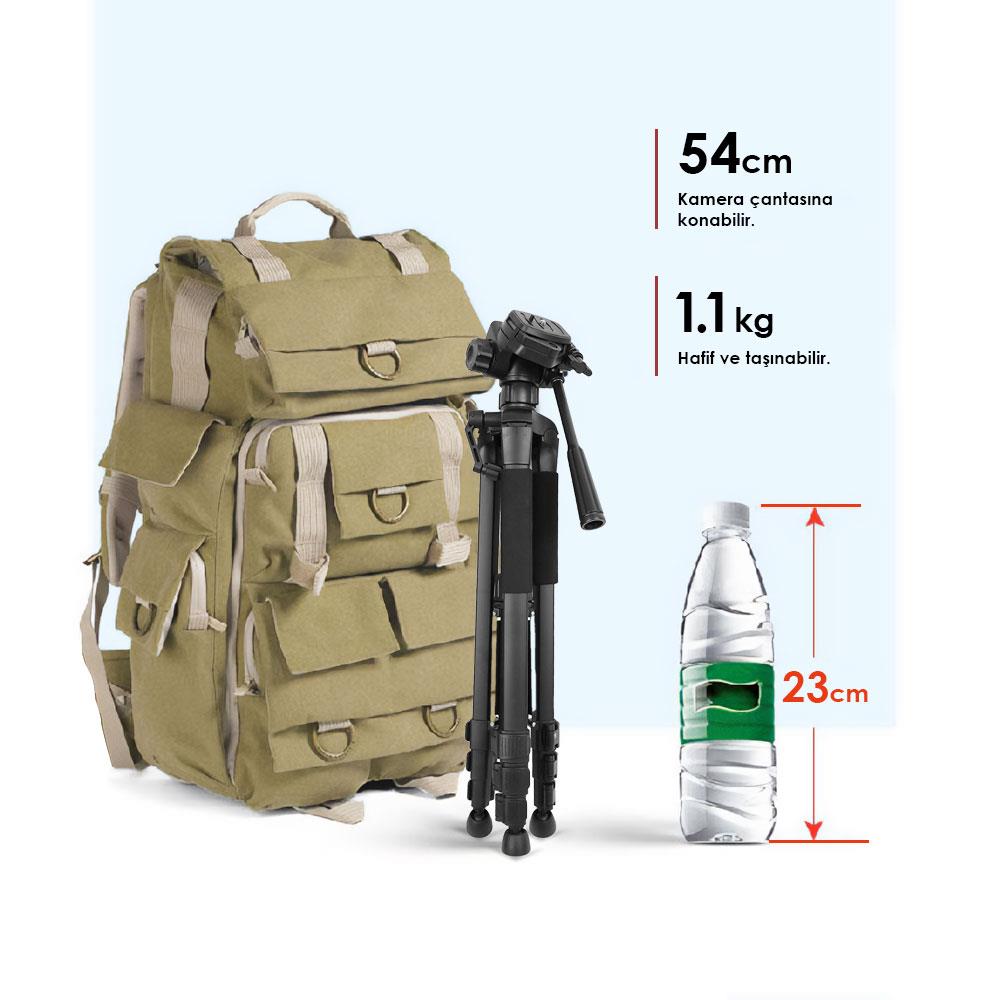 KOBB KBL20T 160CM Su Terazili Profesyonel Alüminyum Lazer Tripod - Onivias