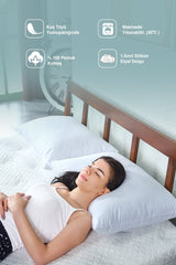 Yogasoft Yıkanabilir Microfiber Boncuk Silikon Elyaf Yastık