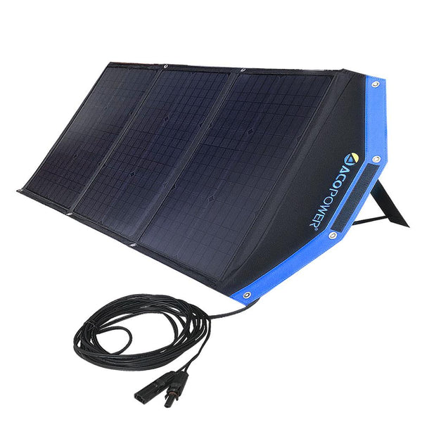 Acopower AP3XSP 3x30Watt Çanta Tipi Katlanabilir Güneş Enerji Paneli - Onivias