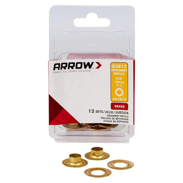 Arrow G3812 10mm Pirinç Kuşgözü Perçin - Onivias