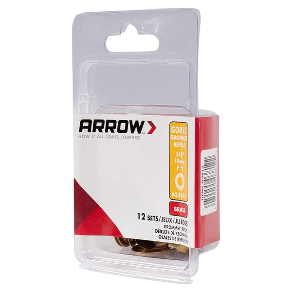 Arrow G3812 10mm Pirinç Kuşgözü Perçin - Onivias