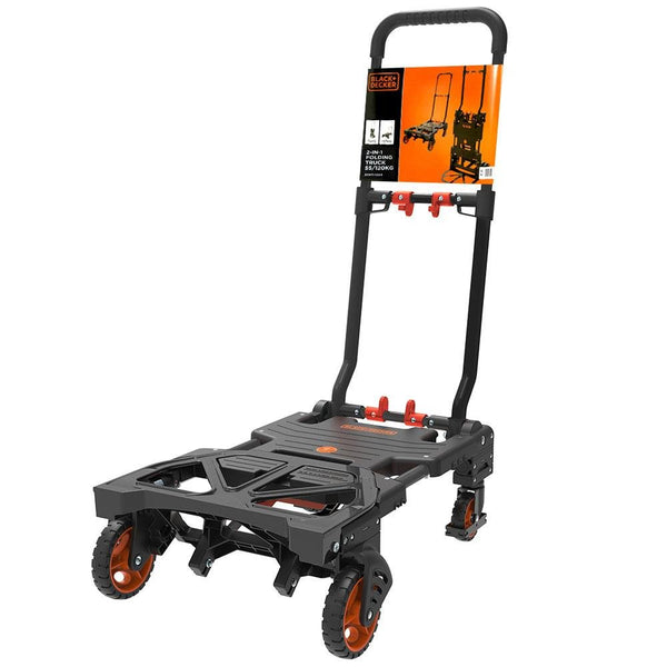 BLACK+DECKER BH206 55/120Kg Çok Fonksiyonlu Katlanır El Arabası - Onivias