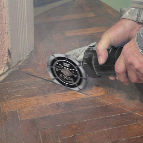 CAT DA09001 115mm Profesyonel Beton, Tuğla, Parke Taşı Elmas Kesme Diski (Soketli, Aralıklı Kenar) - Onivias