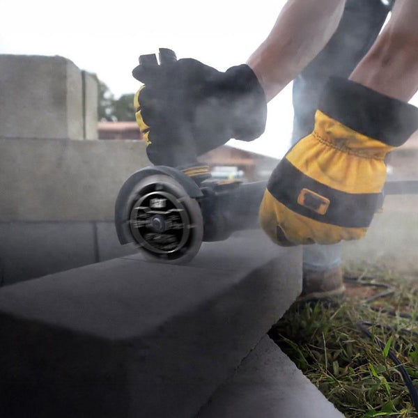 CAT DA09001 115mm Profesyonel Beton, Tuğla, Parke Taşı Elmas Kesme Diski (Soketli, Aralıklı Kenar) - Onivias