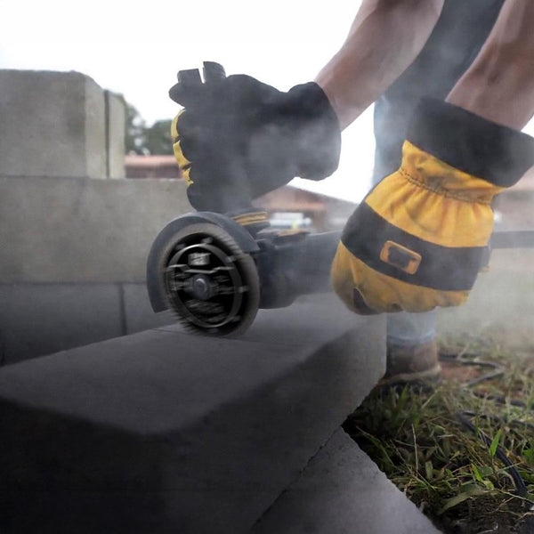 CAT DA09011 115mm Profesyonel Beton, Tuğla, Parke Taşı Elmas Kesme Diski (Turbo Kanallı Kenar) - Onivias