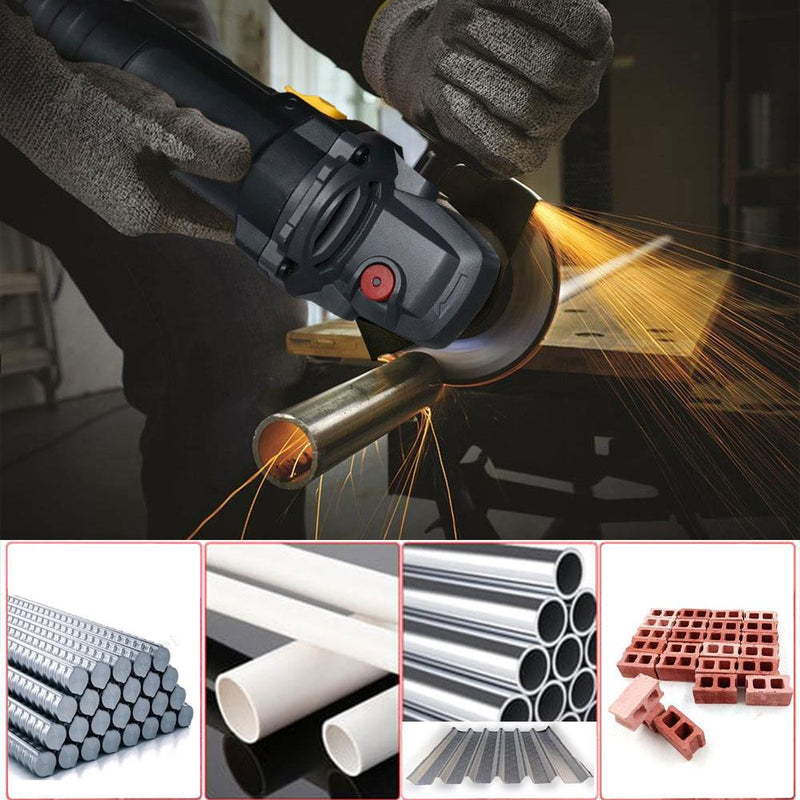 CAT DA09052 115mm Peşəkar Polad, Paslanmayan Polad, Alüminium, PVC, Kafel, Çoxməqsədli Almaz Kəsmə Diski (Yollu, Fasiləli Kənar)