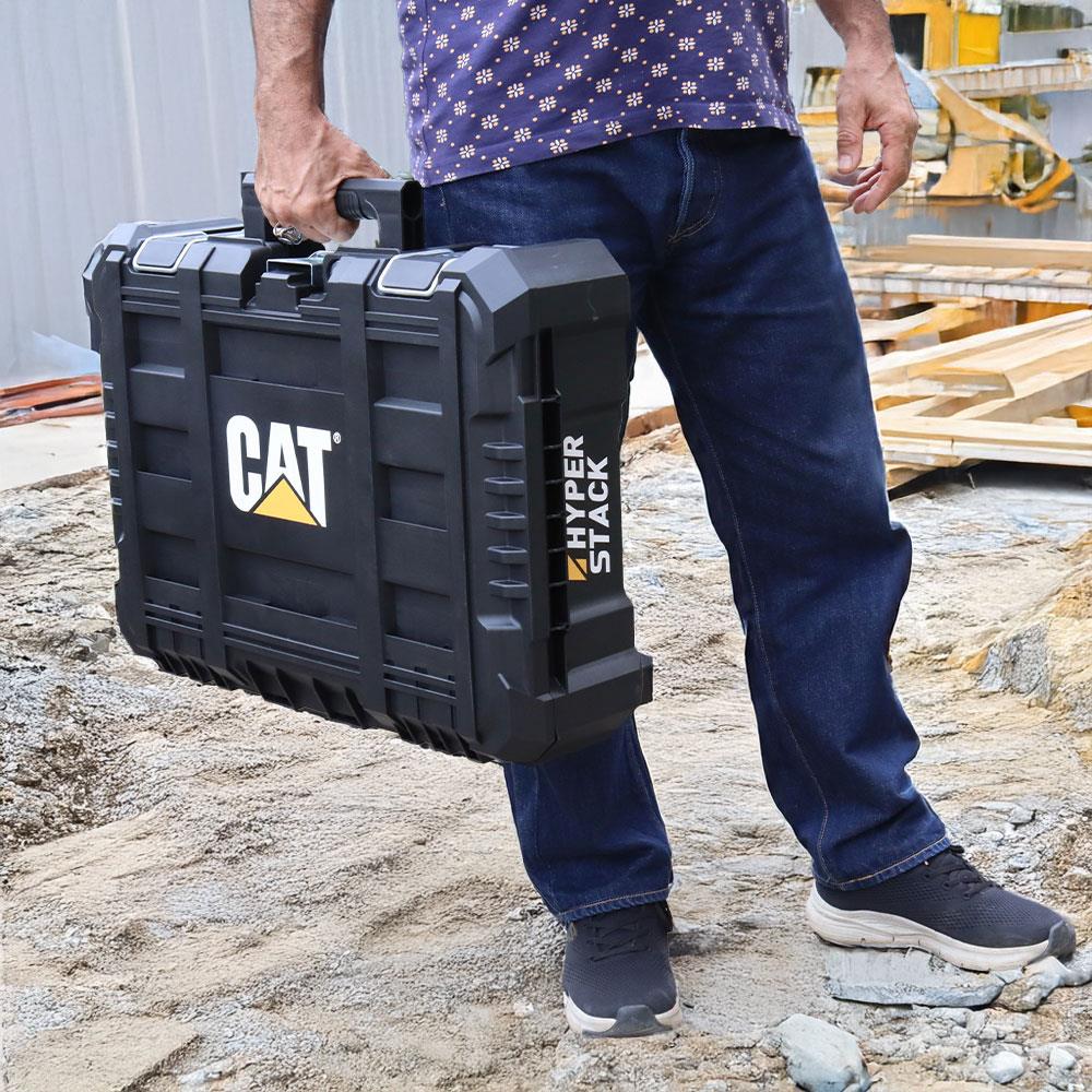 CAT DA41002 HYPER STACK 23 Litre Ağır Hizmet Tipi Kilitli Takım Çantası - Onivias