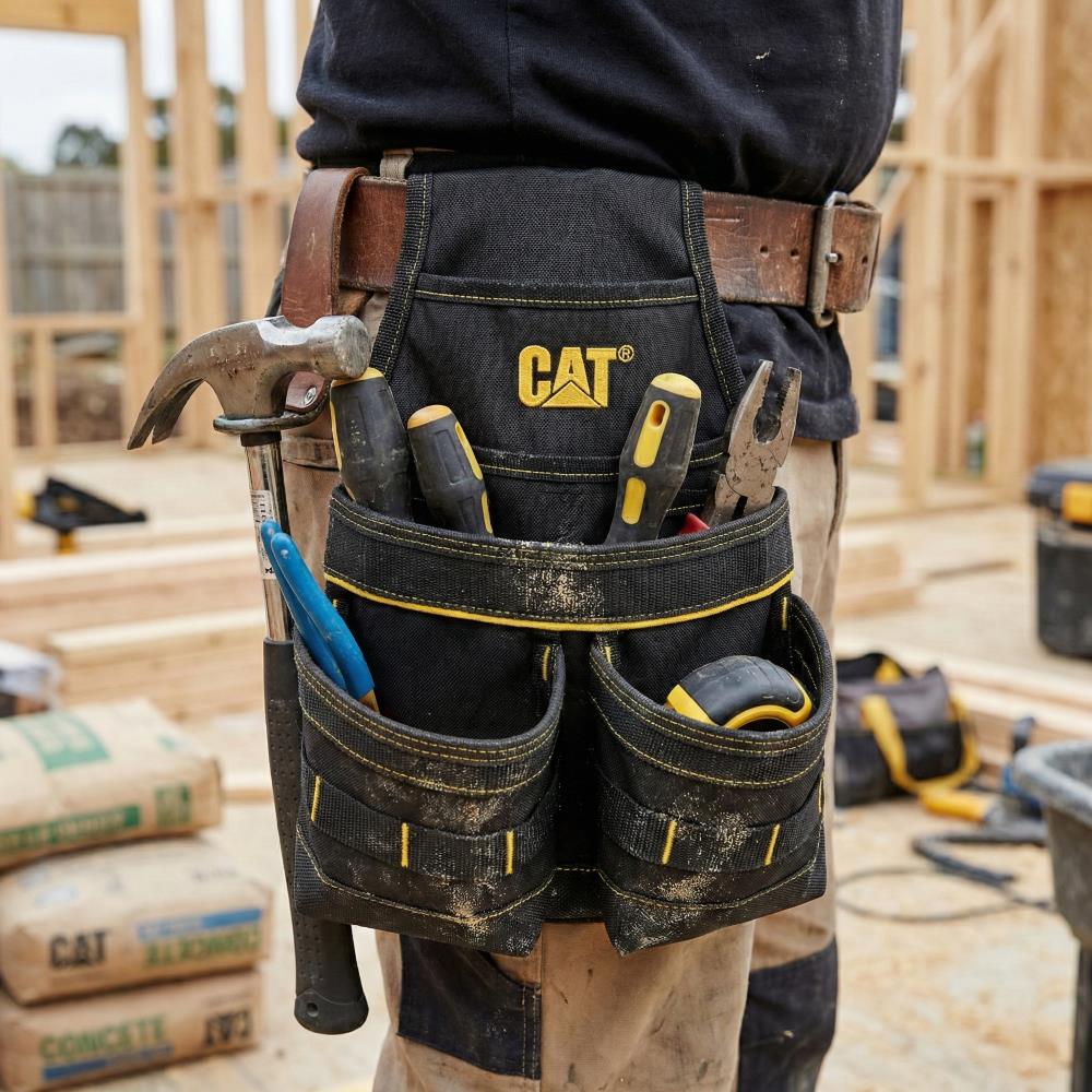 CAT DA980569NJ Kemer Askılı Ağır Hizmet Bel Alet Çantası - Onivias
