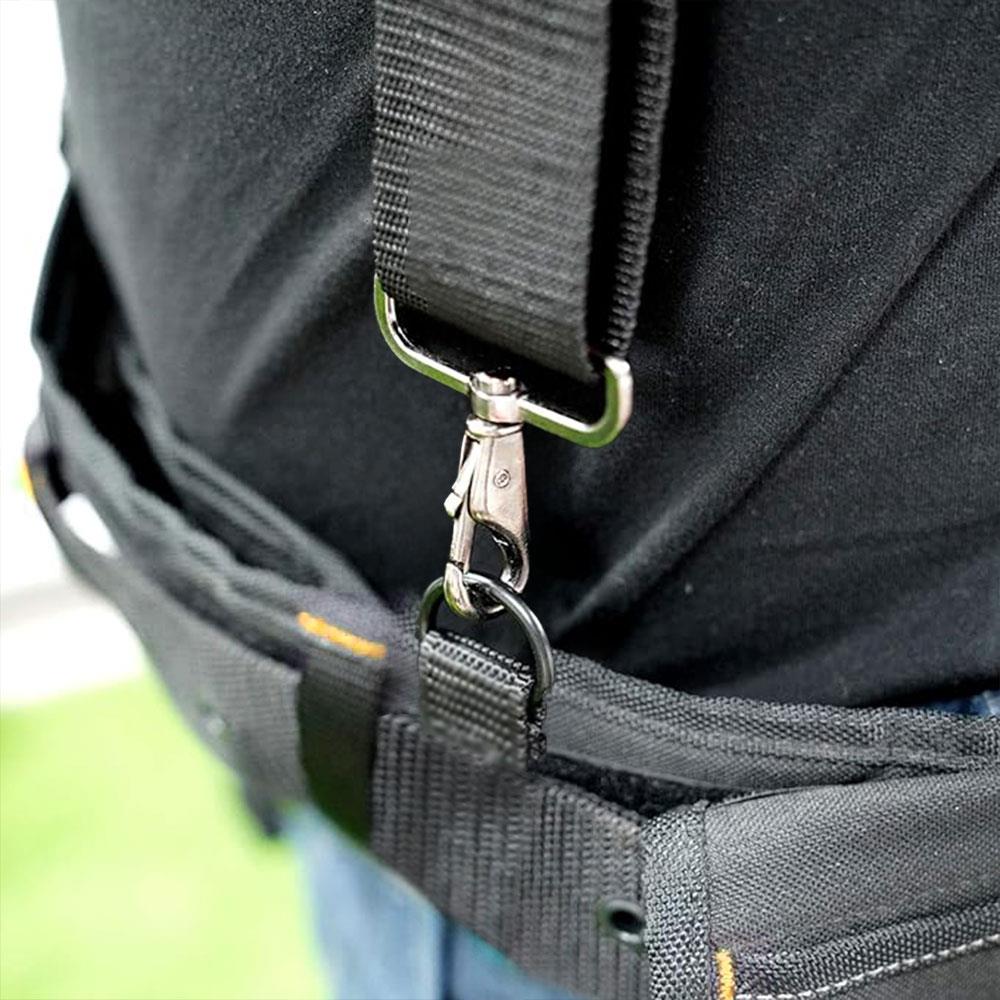 CAT DA980573 4 Kollu Askı Kancalı Ağır Hizmet Bel Alet Çantası için Omuz Askılığı - Onivias