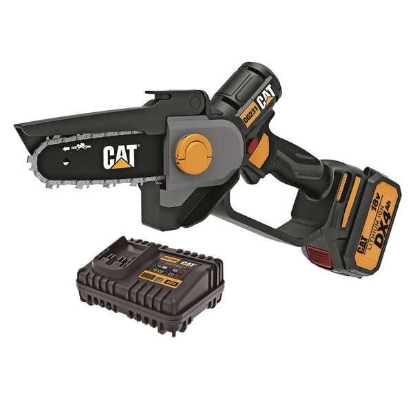 CAT DG231 18Volt 4.0Ah Li - ion 12CM Profesyonel Şarjlı Kömürsüz Zincirli Testere - Onivias