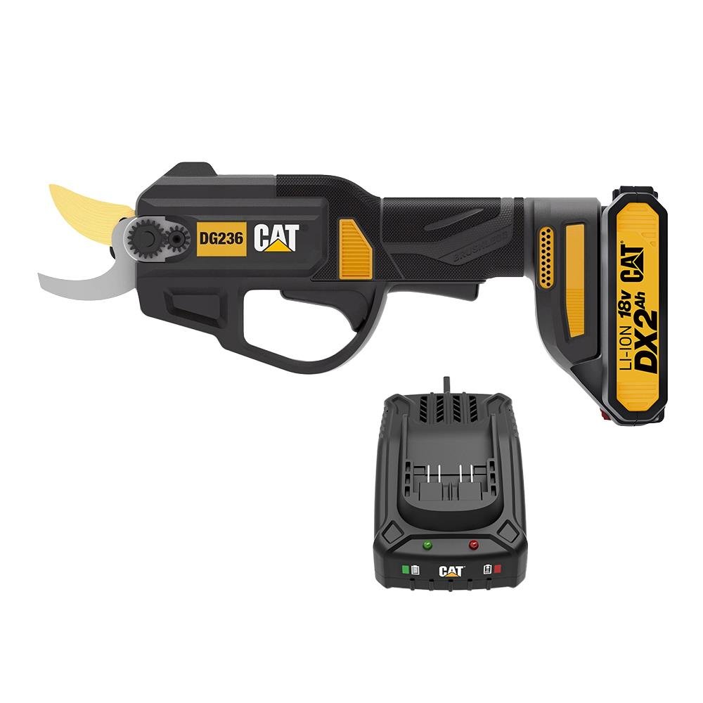 CAT DG236 18Volt 2.0A Li - ion Tek Akülü Profesyonel Kömürsüz Dal Budama Makası - Onivias