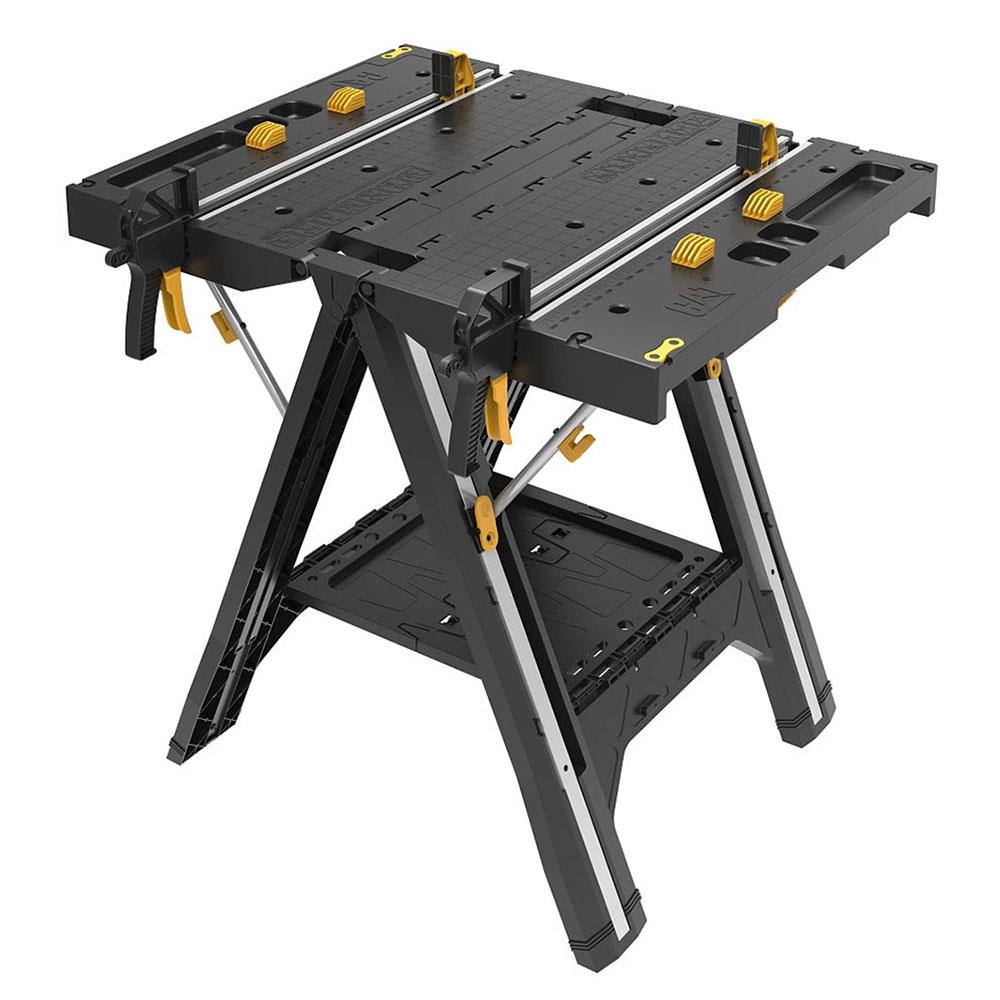 CAT DH1005 Çok Fonksiyonlu Katlanabilir Çalışma Tezgâhı + 2 Adet Tetik İşkence - Onivias