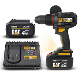 CAT DX1130.1 18Volt/4.0Ah Li-ion 80Nm Çift Akülü Kömürsüz Profesyonel Şarjlı Darbeli Matkap - görsel 2