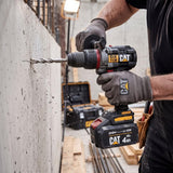 CAT DX1130.1 18Volt/4.0Ah Li-ion 80Nm Çift Akülü Kömürsüz Profesyonel Şarjlı Darbeli Matkap - görsel 4