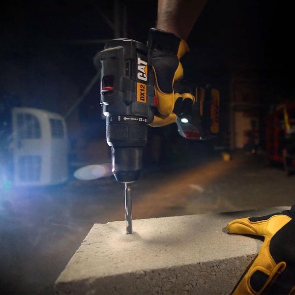 CAT DX12K.2 18Volt/4.0Ah Li-ion Çift Akülü Kömürsüz Profesyonel Şarjlı Darbeli Matkap + DX71.2 Kömürsüz Darbeli Tornavida Kombo Set - Onivias