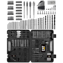 CAT DX12SET 18Volt/2.0Ah Li - ion Çift Akülü Kömürsüz Profesyonel Darbeli Matkap+DA01903 201 Parça Delme/Vidalama Uç Seti - Onivias