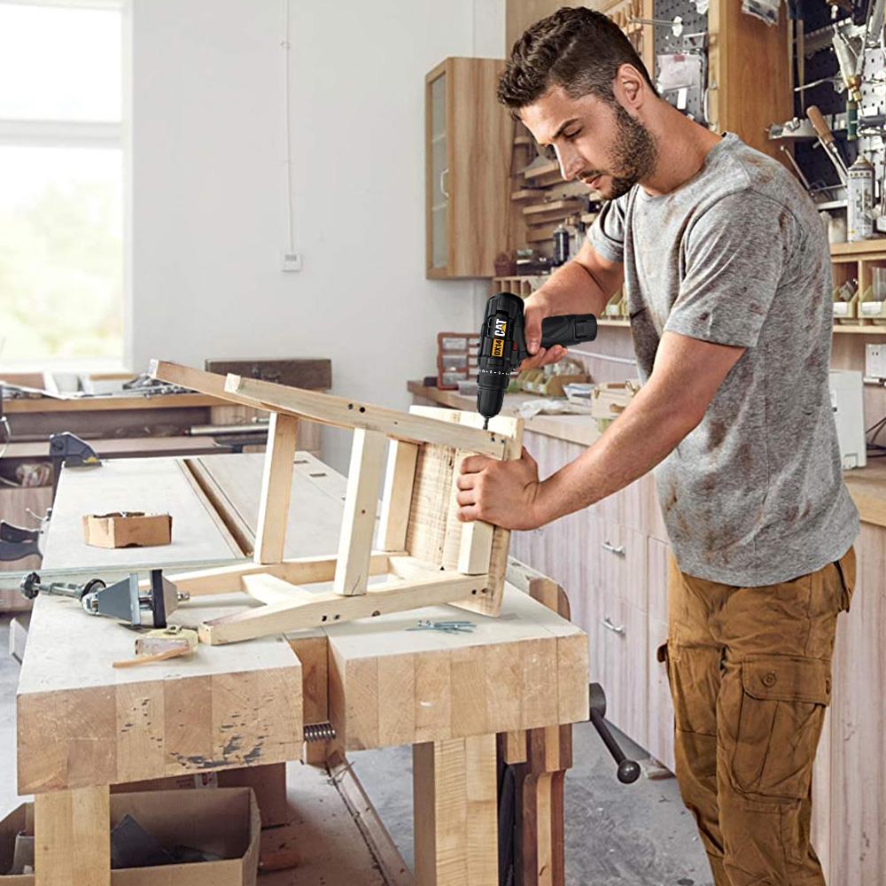 CAT DX14 12Volt/2.0Ah Li - ion Profesyonel Şarjlı Matkap - Onivias