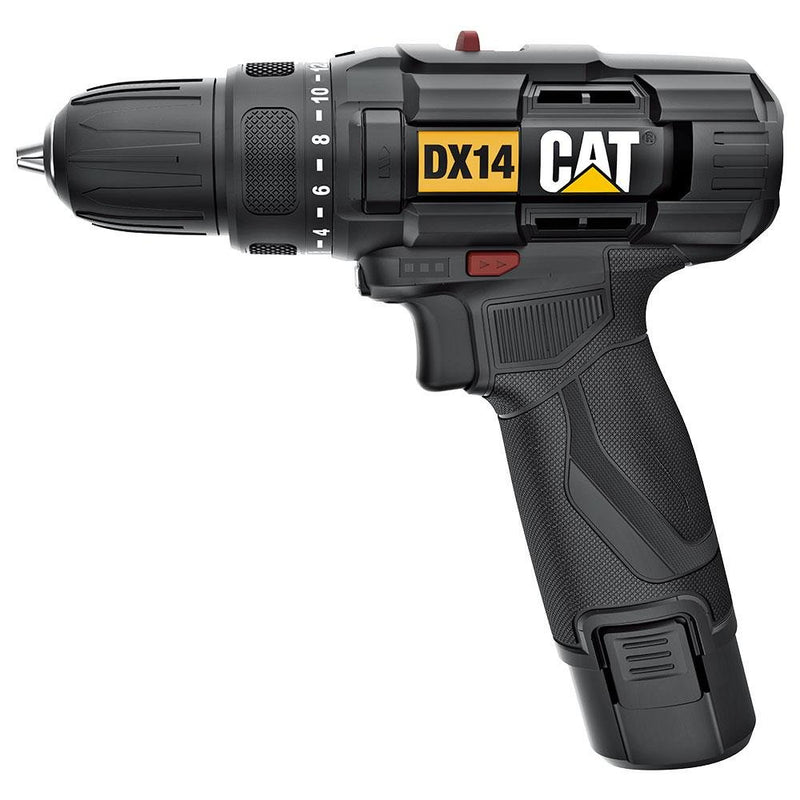 CAT DX14.2 12Volt/2.0Ah Li-ion İkili Batareya Professional Simsiz Qazma