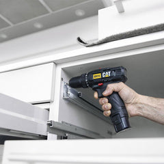 CAT DX14.2 12Volt/2.0Ah Li - ion Çift Akülü Profesyonel Şarjlı Matkap - Onivias