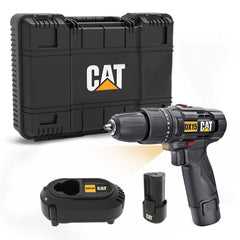 CAT DX15.1 12Volt/2.0Ah Li - ion Çift Akülü Profesyonel Şarjlı Darbeli Matkap - Onivias