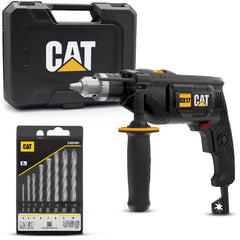 CAT DX17.1 750Watt 13mm Profesyonel Darbeli Matkap + 8 Parça Aksesuar - Onivias