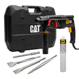 CAT DX2140.1 800Watt 3.0J 26MM SDS - Plus Profesyonel Kırıcı/Delici + 1 Ad Delici 3 Ad Kırıcı Uç - Onivias