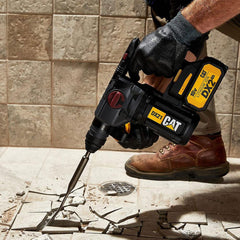 CAT DX21BC 18Volt 2.0Ah 2.2J Li - ion Tek Akülü Şarjlı Kömürsüz Profesyonel SDS - Plus Pnömatik Kırıcı/Delici - Onivias