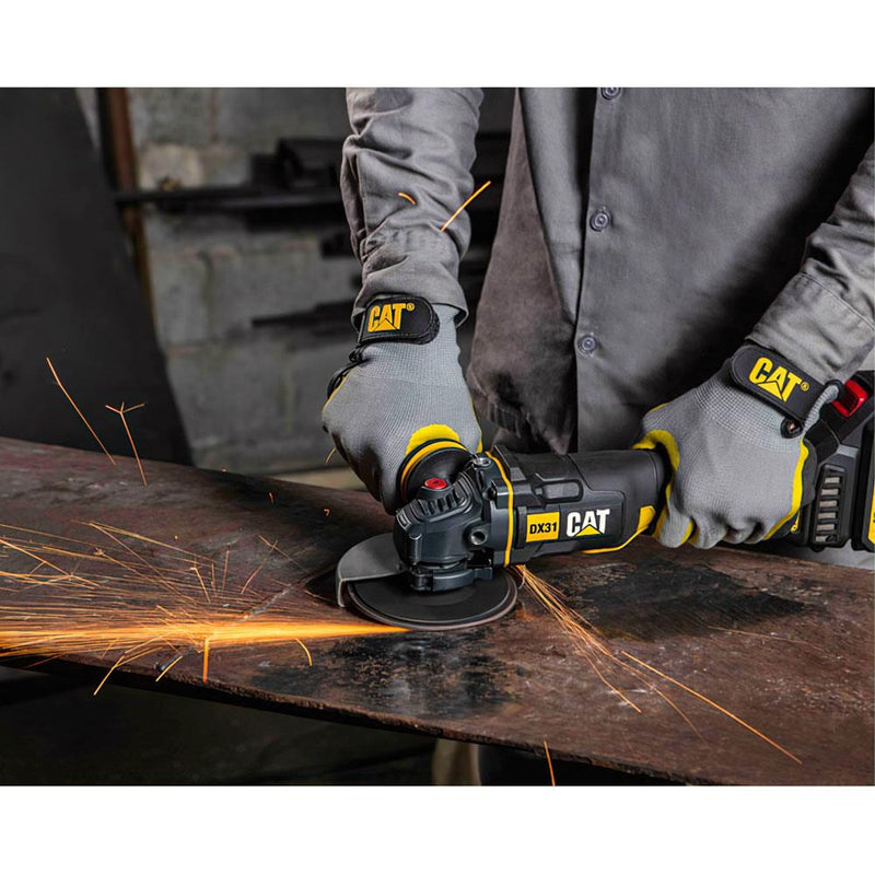 CAT DX31 18Volt/4.0Ah Li-ion Tək Batareya 115mm Fırçasız Professional Bucaq Taşıyıcı