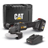 CAT DX3130 18Volt/4.0Ah 125mm Tek Akülü Kömürsüz Profesyonel Avuç Taşlama
