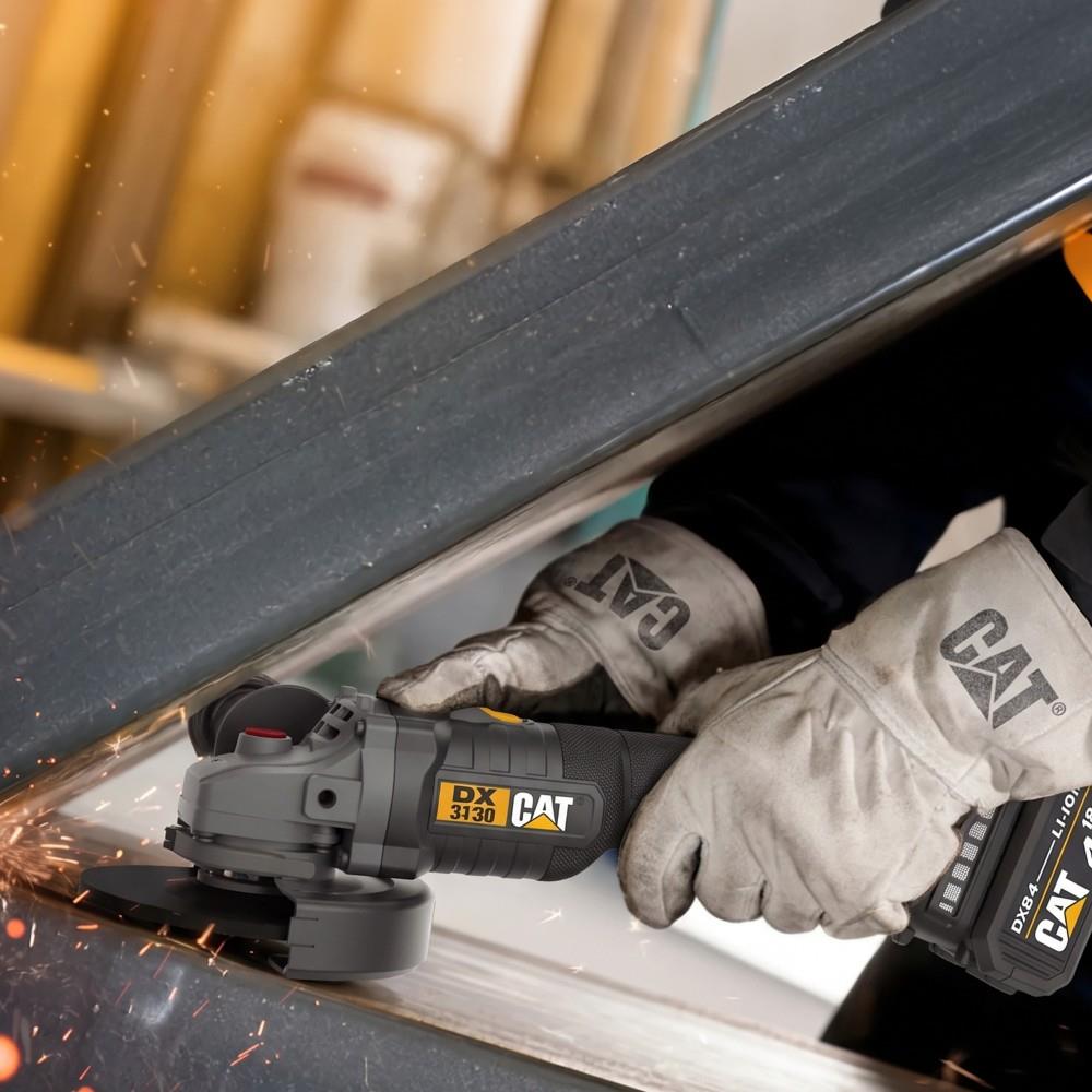 CAT DX3130 18Volt/4.0Ah 125mm Tek Akülü Kömürsüz Profesyonel Avuç Taşlama - görsel 4