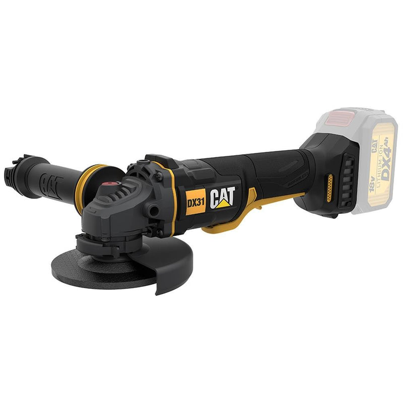 CAT DX31B 18Volt 115mm Fırçasız Professional Bucaq Taşıyıcı (Batareya Daxil deyil) 