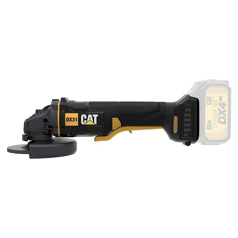 CAT DX31B 18Volt 115mm Fırçasız Professional Bucaq Taşıyıcı (Batareya Daxil deyil) 
