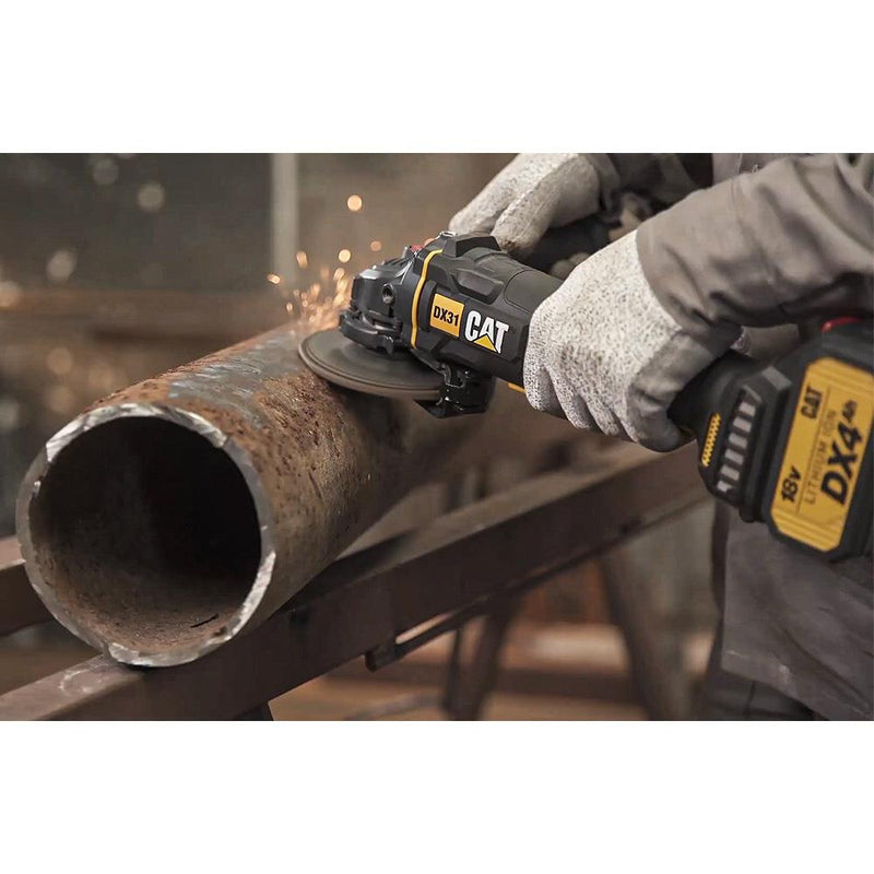 CAT DX31B 18Volt 115mm Fırçasız Professional Bucaq Taşıyıcı (Batareya Daxil deyil) 