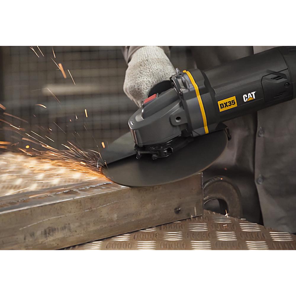 CAT DX35 2350Watt 230mm Profesyonel Dönebilir Tutma Kollu Büyük Taşlama - Onivias