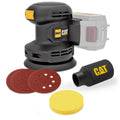 CAT DX42B 18Volt 125mm Profesyonel Devir Ayarlı Eksantrik Zımpara (Akü Dahil Değildir) - Onivias