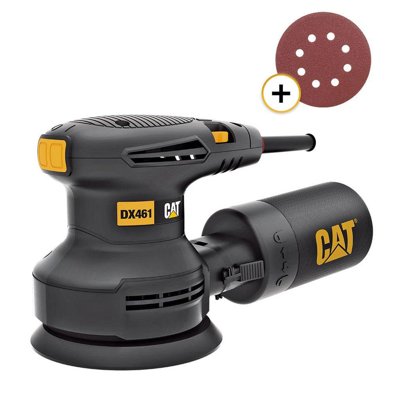 CAT DX461 400Watt 125mm Sürətli Tənzimlənən Professional Eksantrik Zımpara