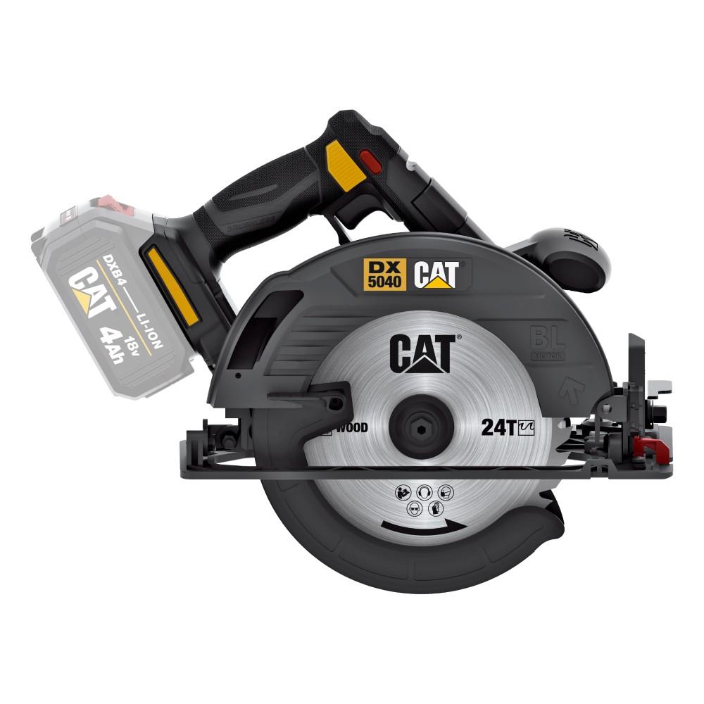 CAT DX5040B 18Volt 185mm Kömürsüz Profesyonel Daire Testere (Akü Dahil Değildir) - görsel 2