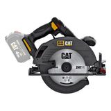 CAT DX5040B 18Volt 185mm Kömürsüz Profesyonel Daire Testere (Akü Dahil Değildir) - görsel 2
