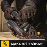 CAT DX5040B 18Volt 185mm Kömürsüz Profesyonel Daire Testere (Akü Dahil Değildir) - görsel 7