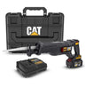 CAT DX5050 18Volt/4.0Ah Li-ion Tek Akülü Kömürsüz Profesyonel Tilki Kuyruğu Testere