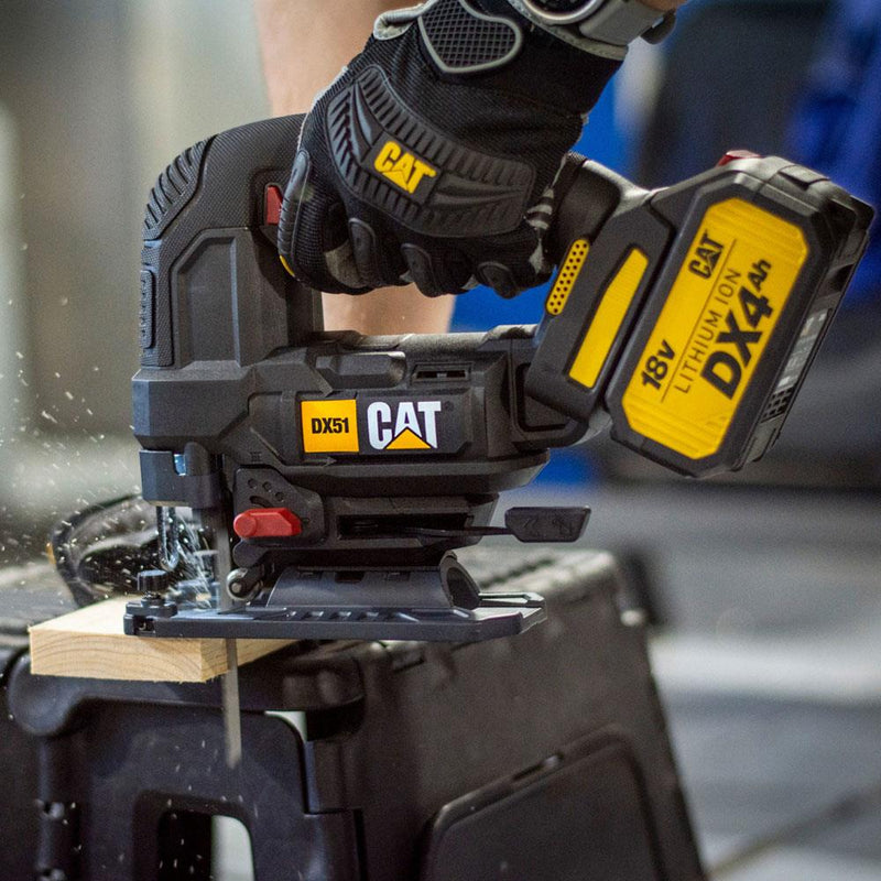 CAT DX51 18Volt/4.0Ah Li-ion Tək Batareya Professional Fırçasız Yapboz