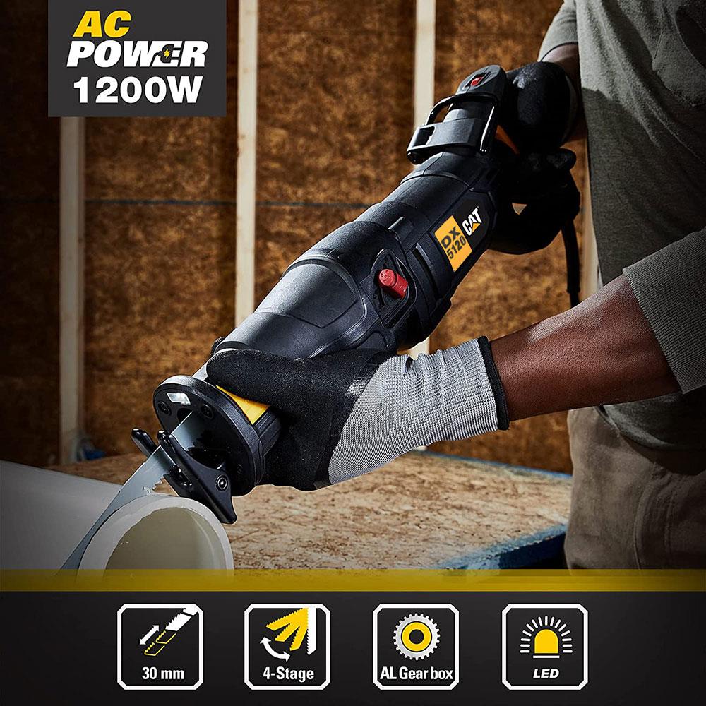 CAT DX5120 1200Watt Profesyonel Tilki Kuyruğu Testere - Onivias