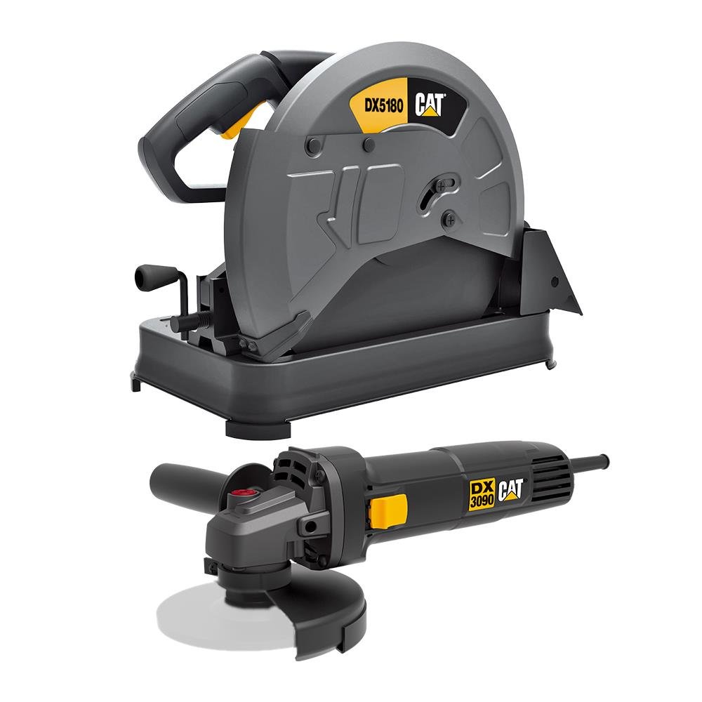 CAT DX5180SET 2400Watt 355mm Profesyonel Profil Kesme + DX3090 720Watt 125mm Profesyonel Avuç Taşlama - Onivias