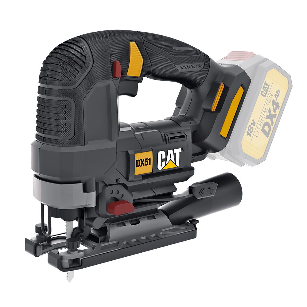 CAT DX51B 18Volt Kömürsüz Profesyonel Dekupaj Testere (Akü Dahil Değildir) - Onivias