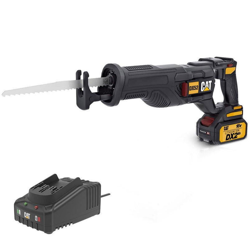 CAT DX52BC 18Volt 2.0Ah Li-ion Tək Batareya Peşəkar Pistonlu Mişar