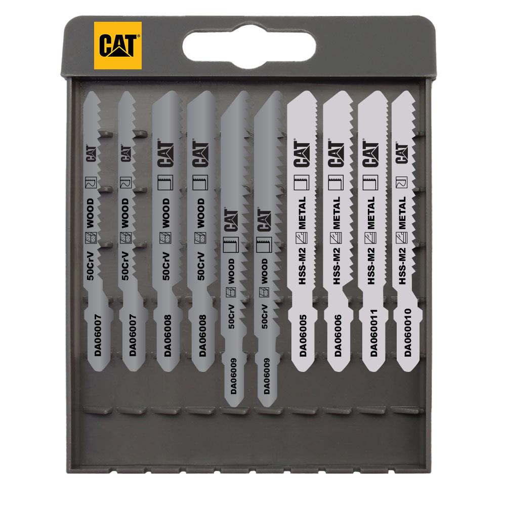CAT DX5310 550Watt Profesyonel Devir Ayarlı Dekupaj Testere + DA06901 10 Parça Testere Ucu - Onivias