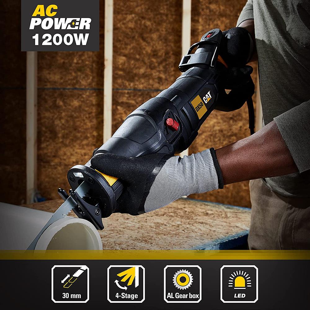 CAT DX58 1200Watt Profesyonel Tilki Kuyruğu Testere - Onivias