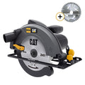 CAT DX59P 1400Watt 185mm Profesyonel Daire Testere + 1 Adet 185mm 40 Diş Yedek Testere - Onivias