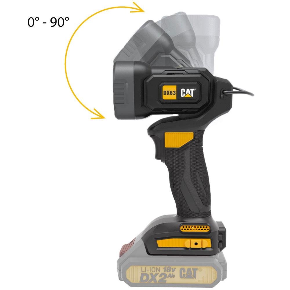 CAT DX63B 18Volt 400 Lümen Profesyonel Çok Fonksiyonlu Led Fener (Akü Dahil Değildir) - Onivias